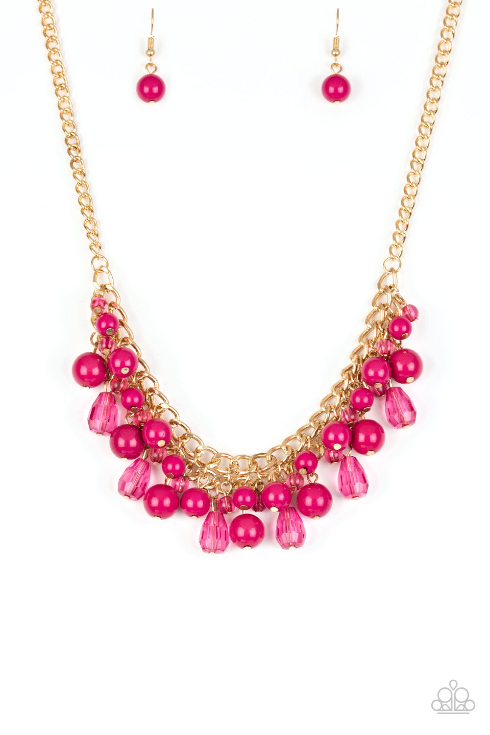 Tour de Trendsetter Necklace__Pink