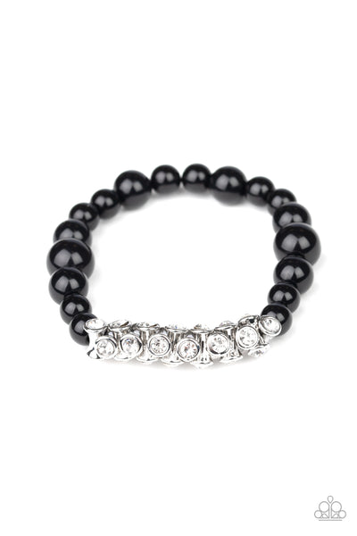 Traffic Stopping Sparkle Bracelet__Black