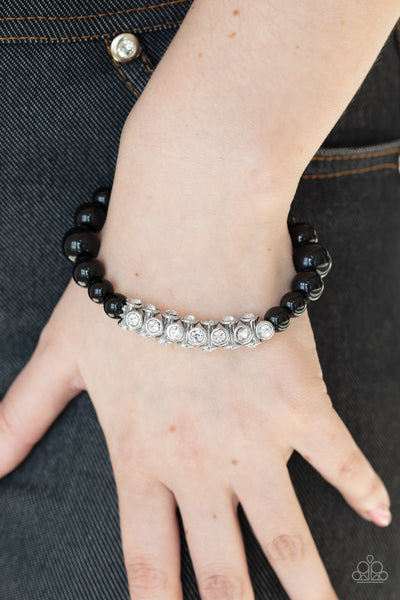 Traffic Stopping Sparkle Bracelet__Black