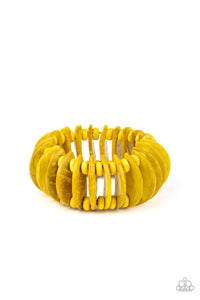 Tropical Tiki Bar Bracelet__Yellow