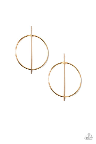 Vogue Visionary Earrings__Gold