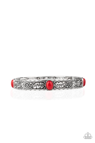 Wild West Story Bracelet__Red
