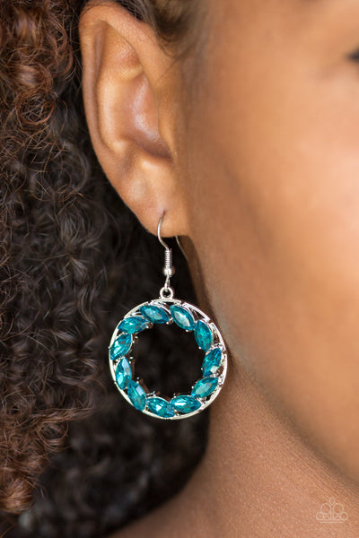 Global Glow Earrings__Blue