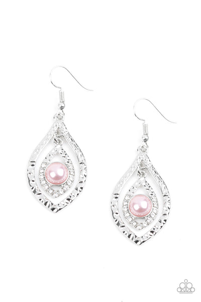 Breaking Glass Ceilings Earrings__Pink