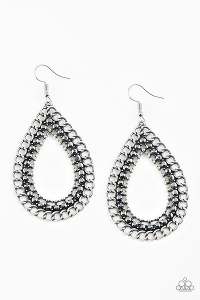 Mechanical Marvel Earrings__Silver