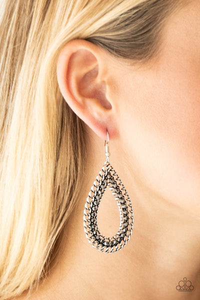 Mechanical Marvel Earrings__Silver