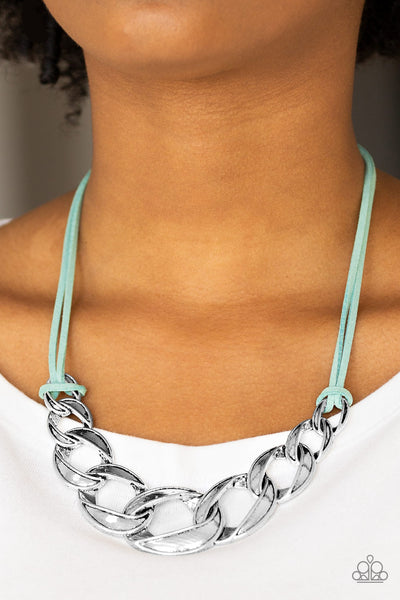 Naturally Nautical Necklace__Blue
