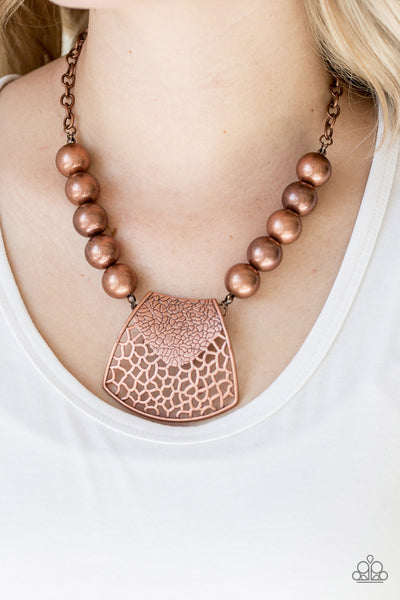 Large and In Charge Necklace__Copper