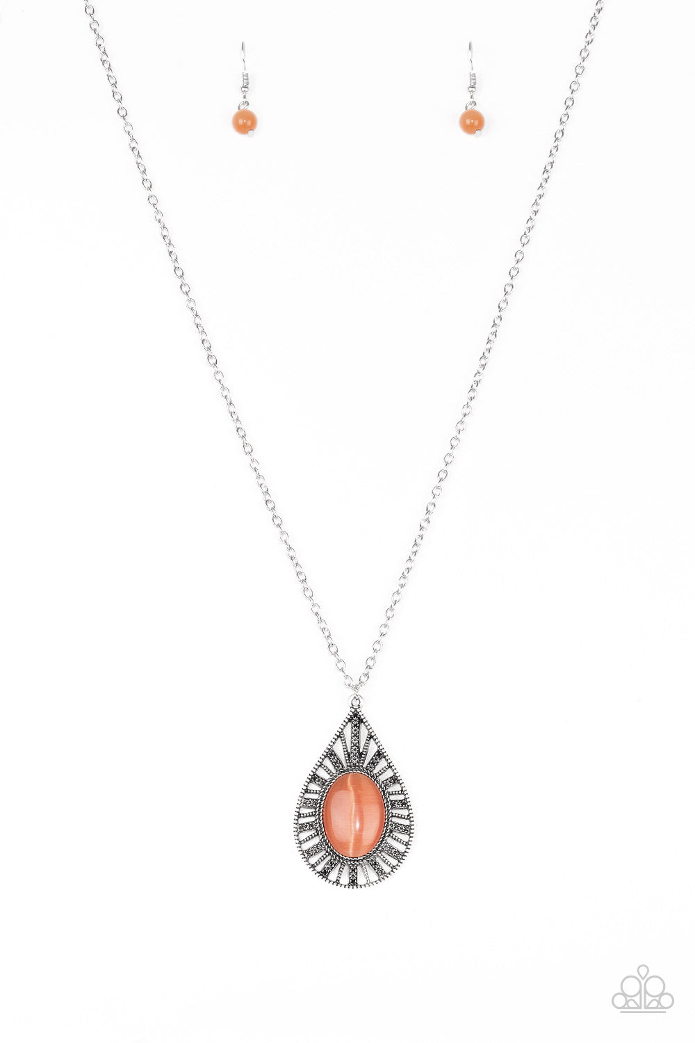 Total Tranquility Necklace__Orange
