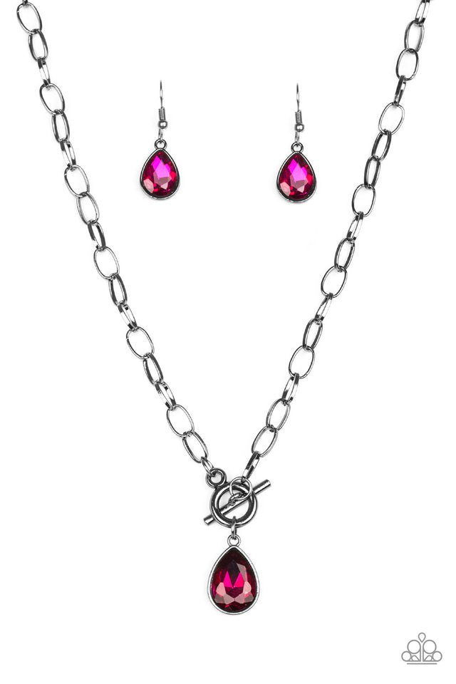 So Sorority Necklace__Pink