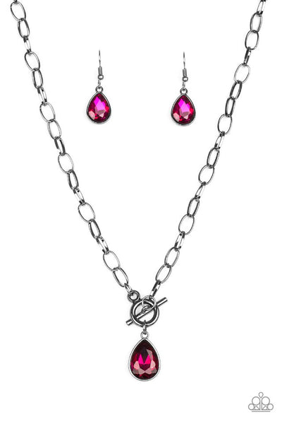 So Sorority Necklace__Pink