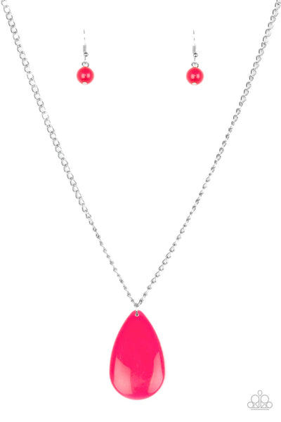 So Pop-YOU-lar Necklace__Pink