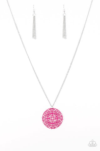 Midsummer Musical Necklace__Pink