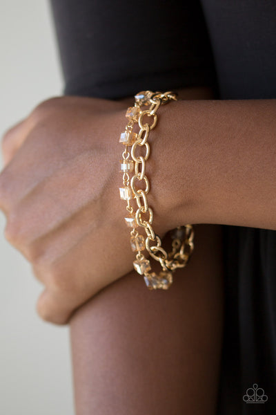 Life Of The Block Party Bracelet__Gold