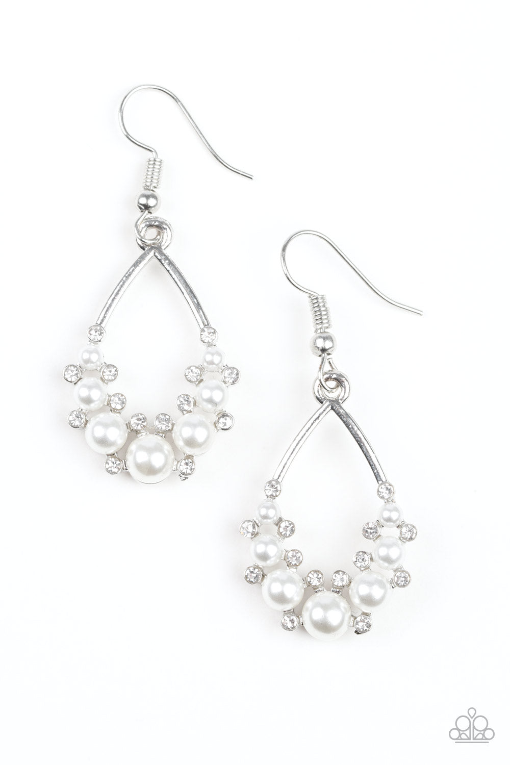 Fancy First Earrings__White