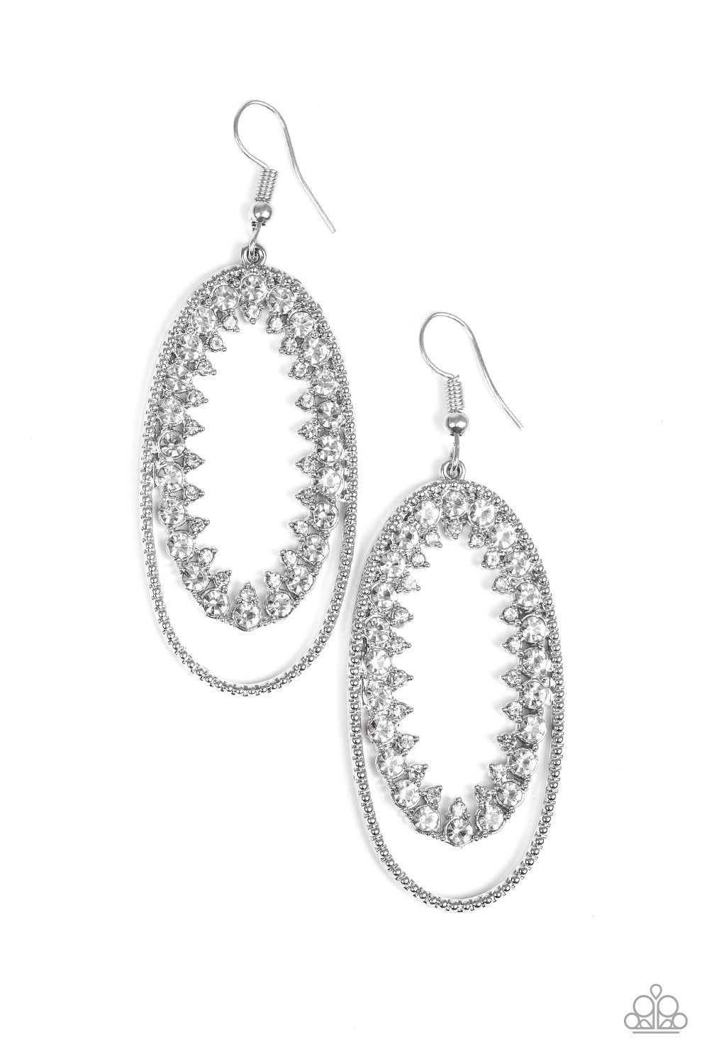 Marry Into Money Earrings__White