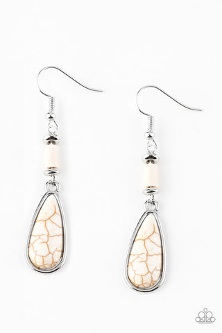 Courageously Canyon Earrings__White