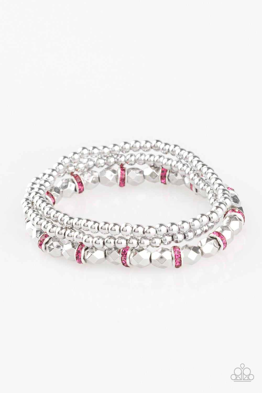 Let There BEAM Light Bracelet__Pink