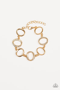 Beautiful Inside and Out Bracelet__Gold