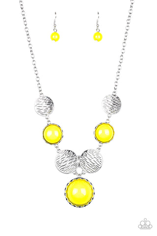 Bohemian Bombshell Necklace__Yellow