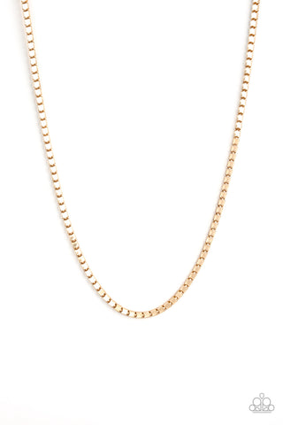 Boxed In Necklace__Urban__Gold