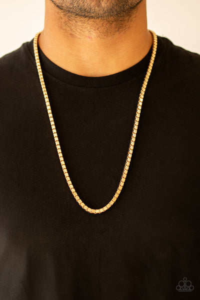 Boxed In Necklace__Urban__Gold