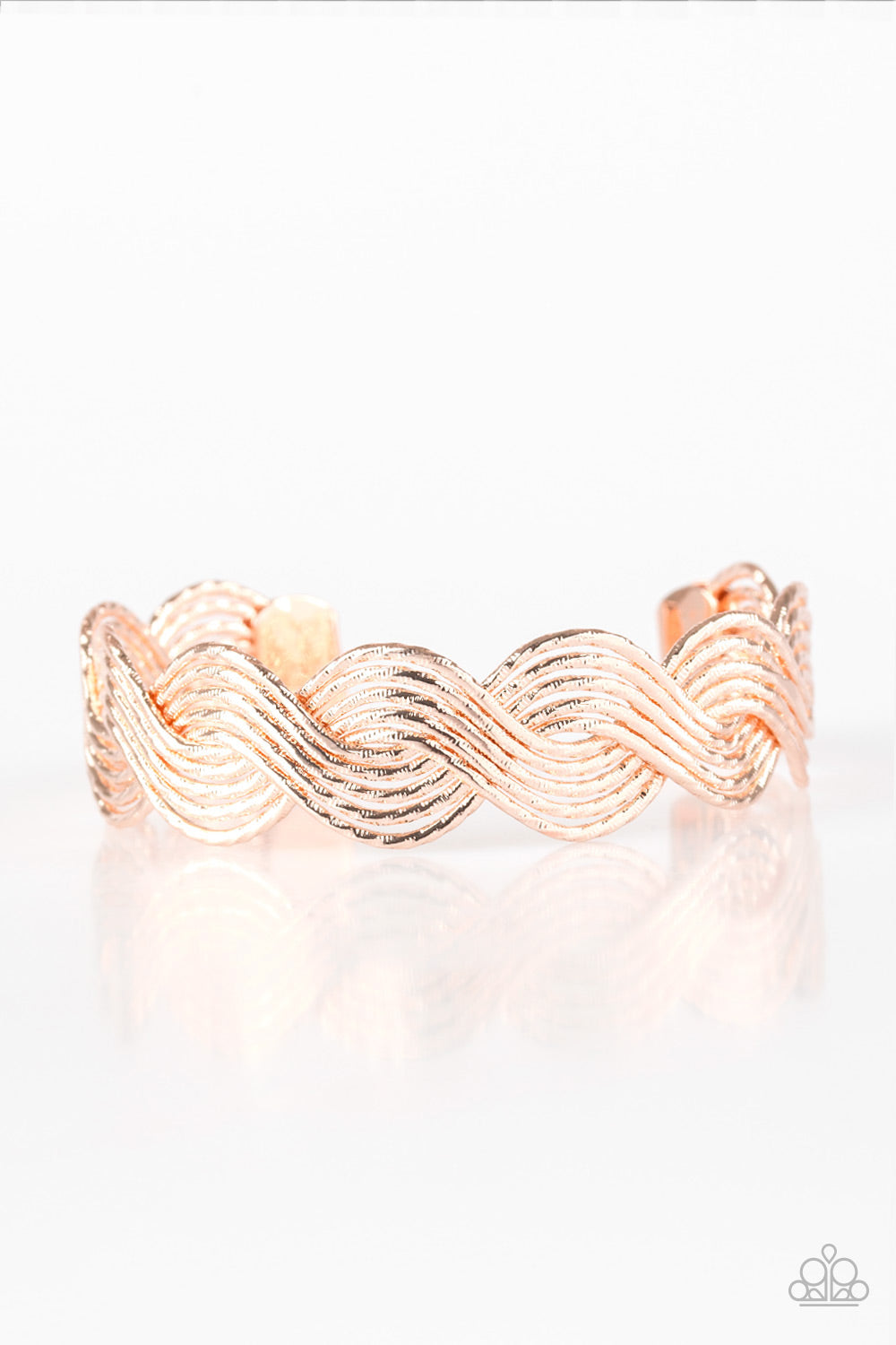 Braided Brilliance Bracelet__Gold