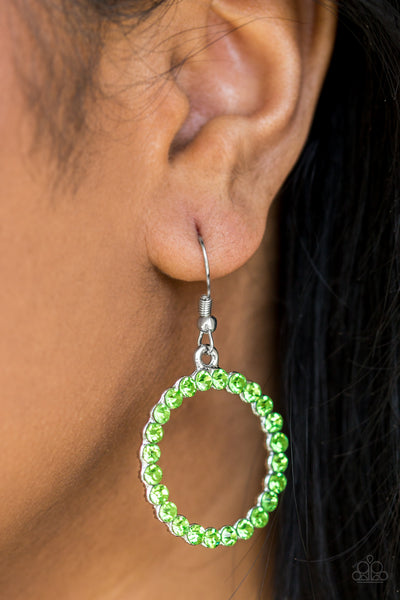 Bubblicious Earrings__Green