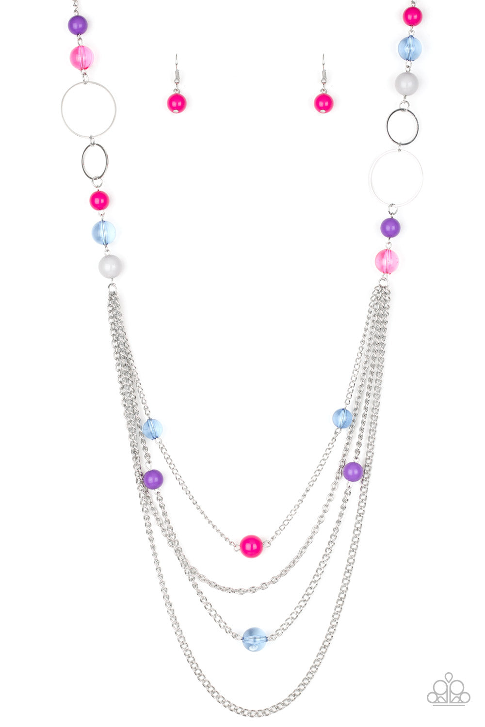 Bubbly Bright Necklace__Multi