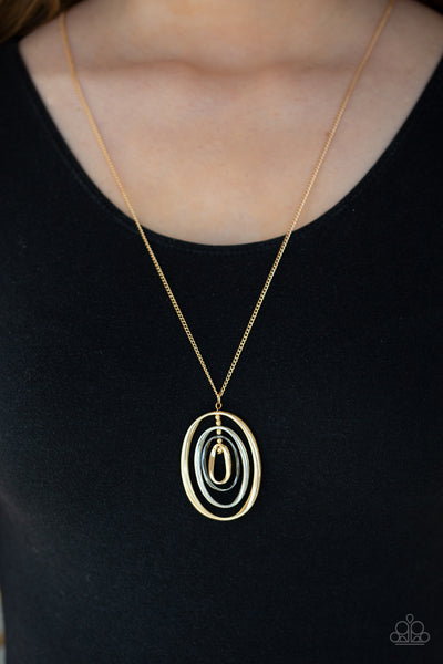 Classic Convergence Necklace__Gold