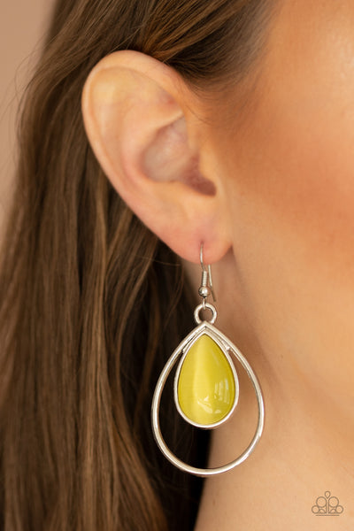 Color Me Cool Earrings__Yellow