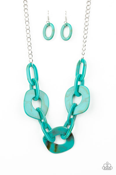 Courageously Chromatic Necklace__Blue