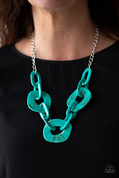 Courageously Chromatic Necklace__Blue