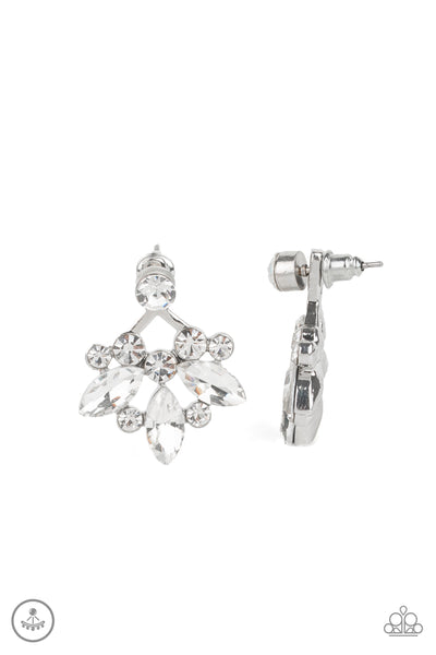 Crystal Constellations Earrings__White