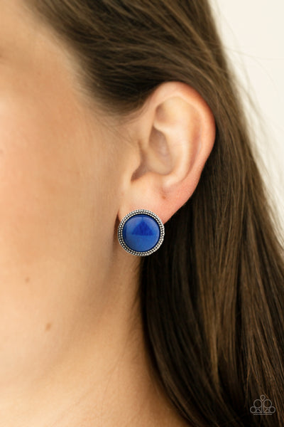 Desert Dew Earrings__Blue