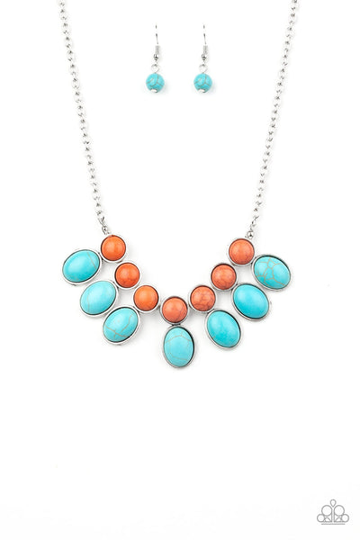 Environmental Impact Necklace__Blue