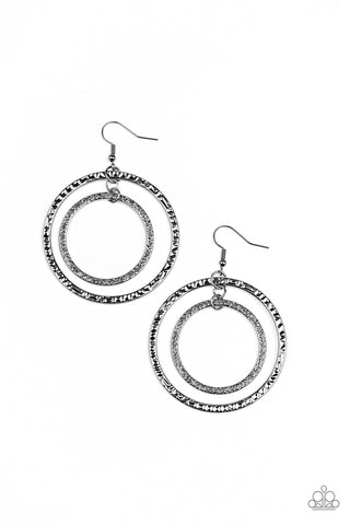 Fiercely Focused Earrings__Black