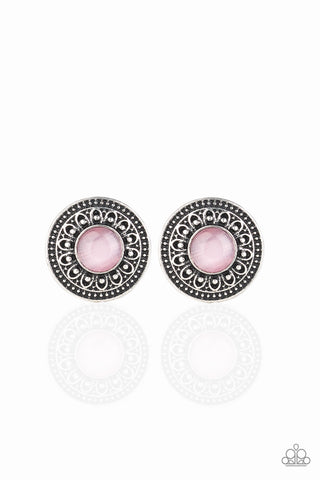 Fine Flora Earrings__Pink