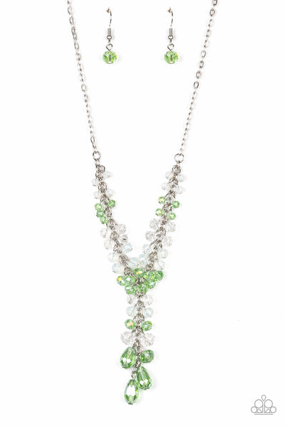 Iridescent Illumination Necklace__Green