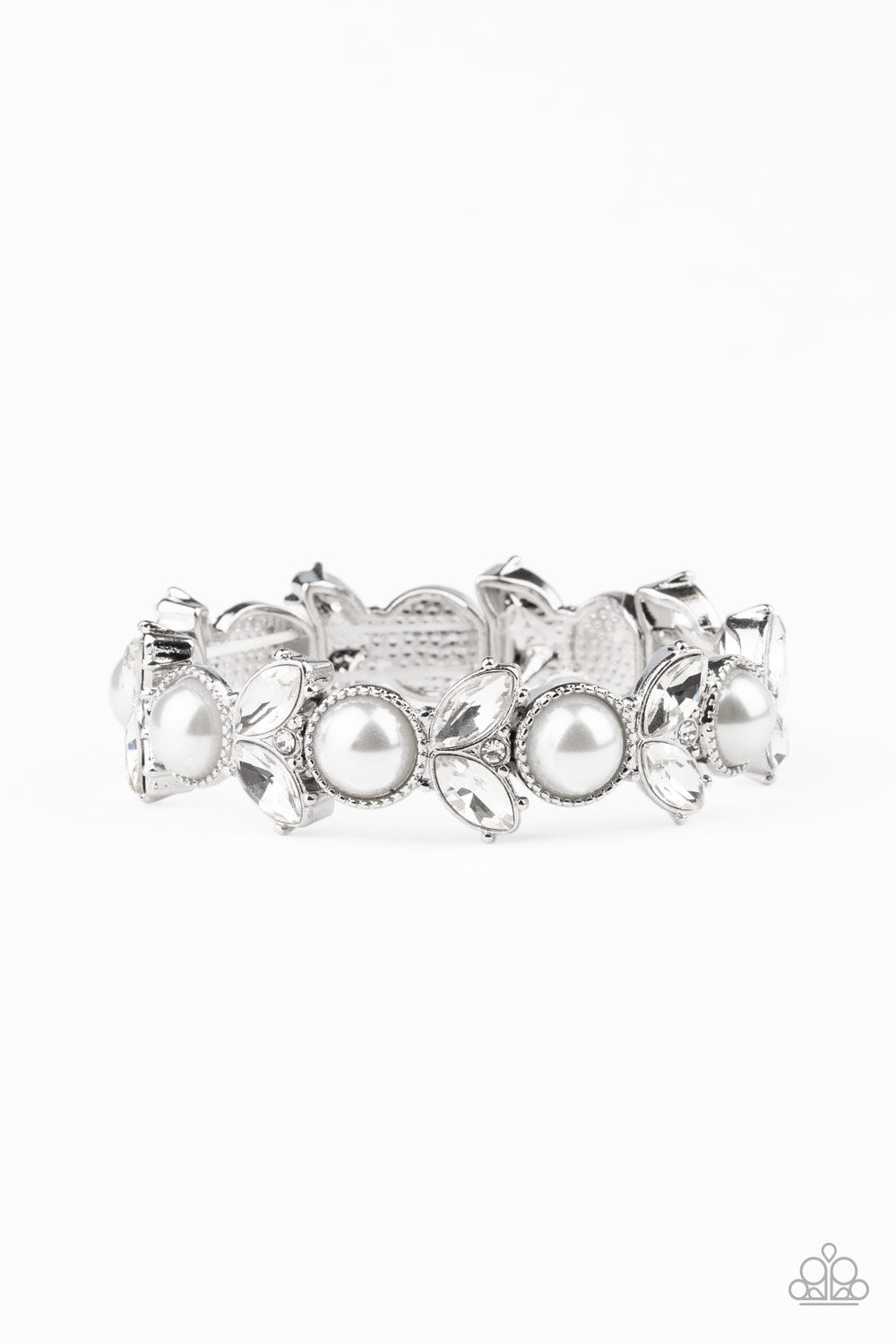 Opulent Oasis Bracelet__White