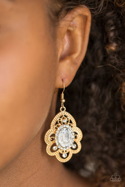 Reign Supreme Earrings__Gold