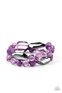 Rockin' Rock Candy Bracelet__Purple