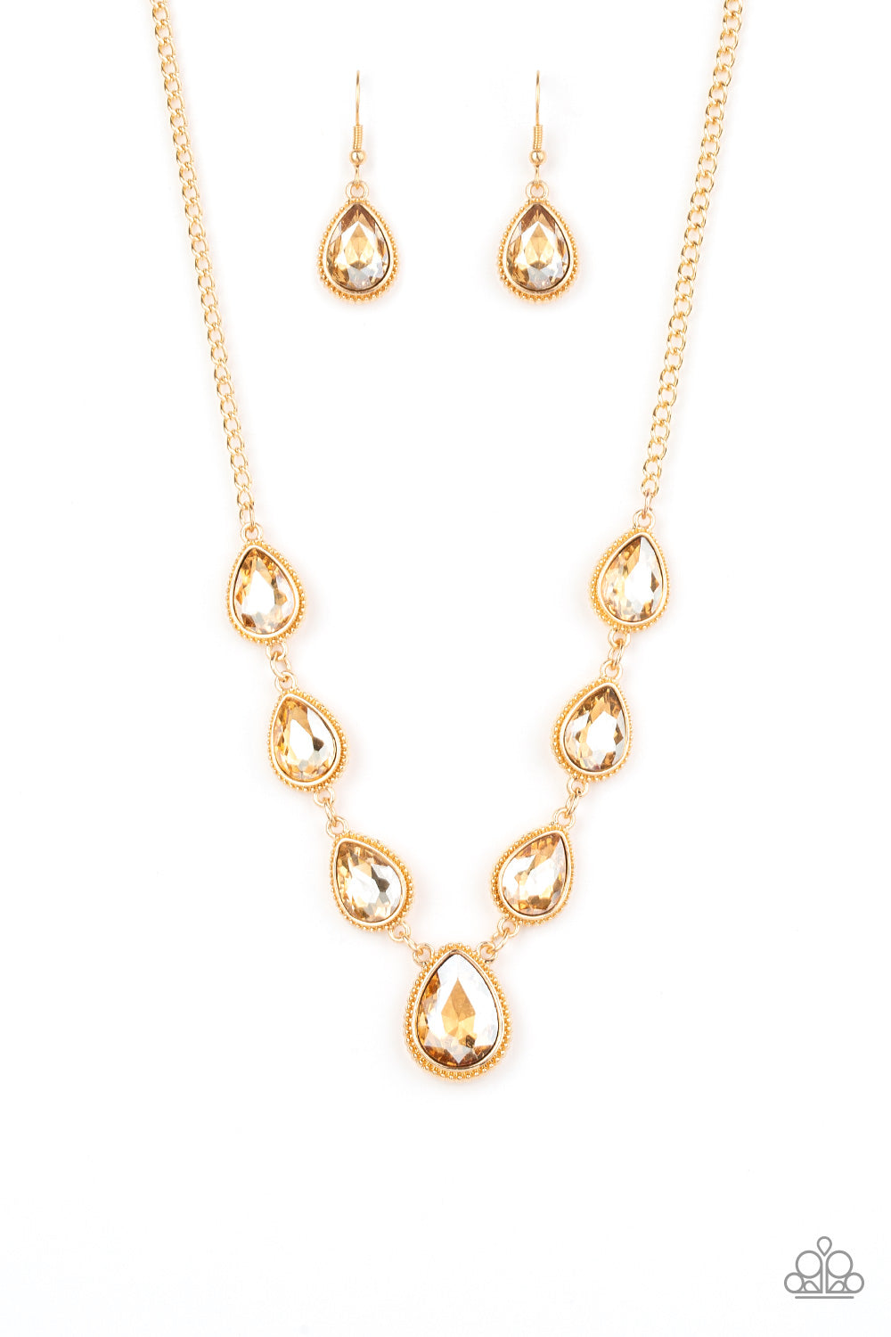 Socialite Social Necklace__Gold