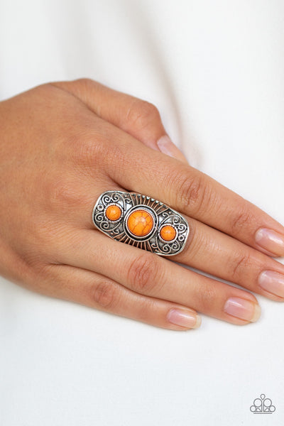 Stone Oracle Ring__Orange