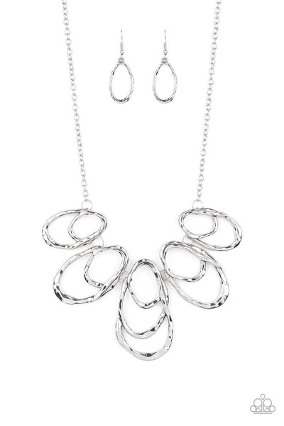 Terra Storm Necklace__Silver