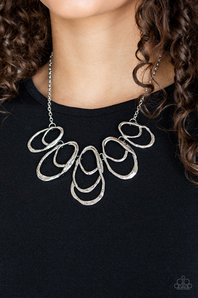 Terra Storm Necklace__Silver