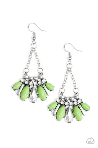 Terra Tribe Earrings__Green