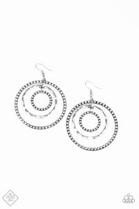 Texture Takeover Earrings__Silver