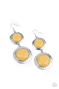 Thrift Shop Stop Earrings__Yellow