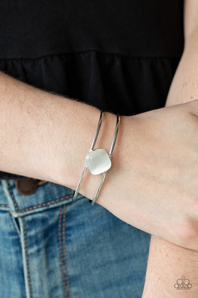 Turn Up The Glow Bracelet__White